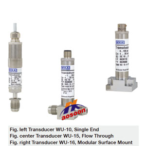 德国威卡wika传感器WU-10 WU-15 WU-16