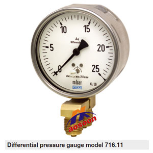  德国wika威卡差压表716.11 