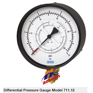 德国wika威卡差压表711.12 